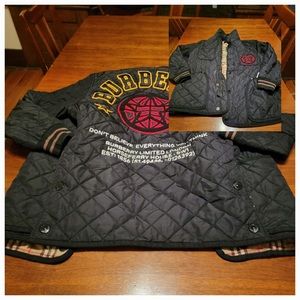 Burberry jacket limited edition size large